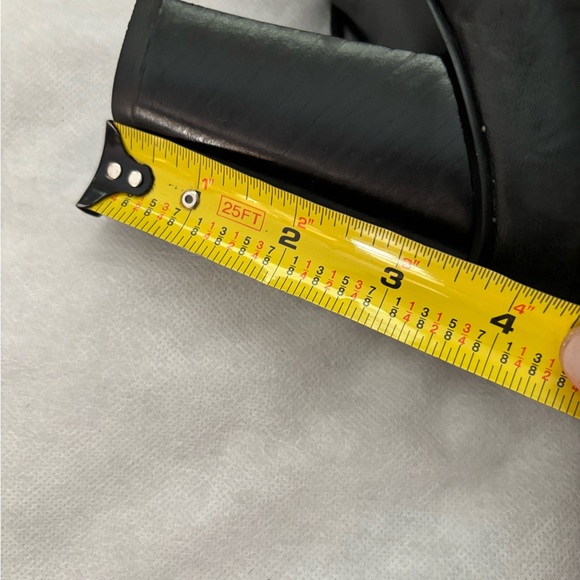 Sam Edelman Leather Peep Toe  Booties - Picture 6 of 6